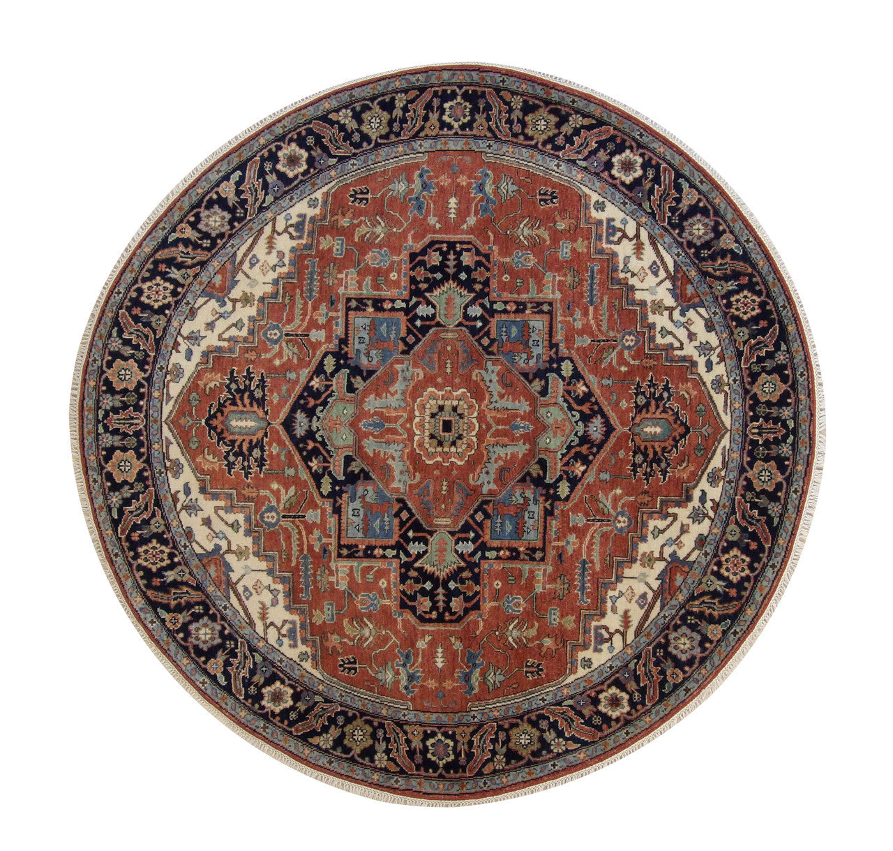 6x6 Tribal Hand-Knotted Wool rug, Rug #101-20216