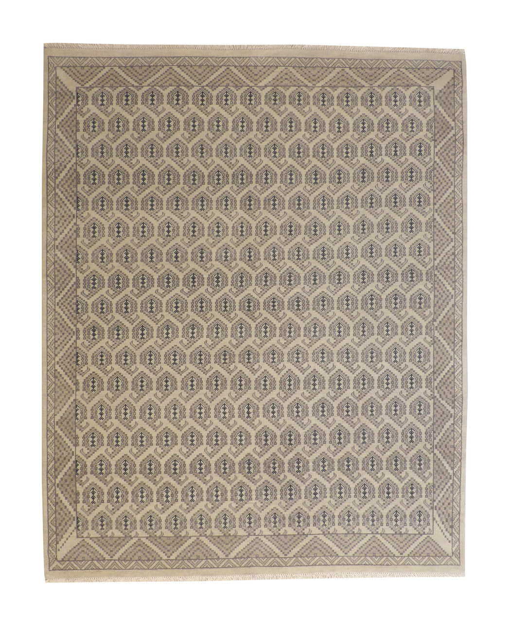 8x10 Oushak Hand-Knotted Wool rug, Rug #101-20048