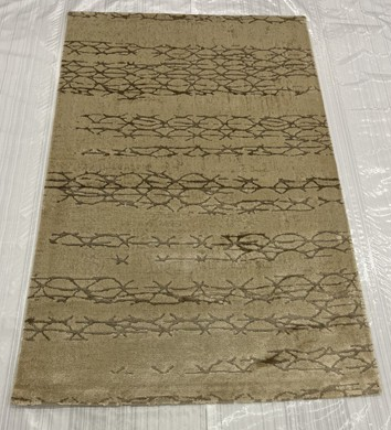 3x5 Modern Hand-Knotted Wool rug, Rug #EB-14