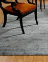 5'6" x 8'6" Transitional Hand Loom Silk rug, Rug #AE2491