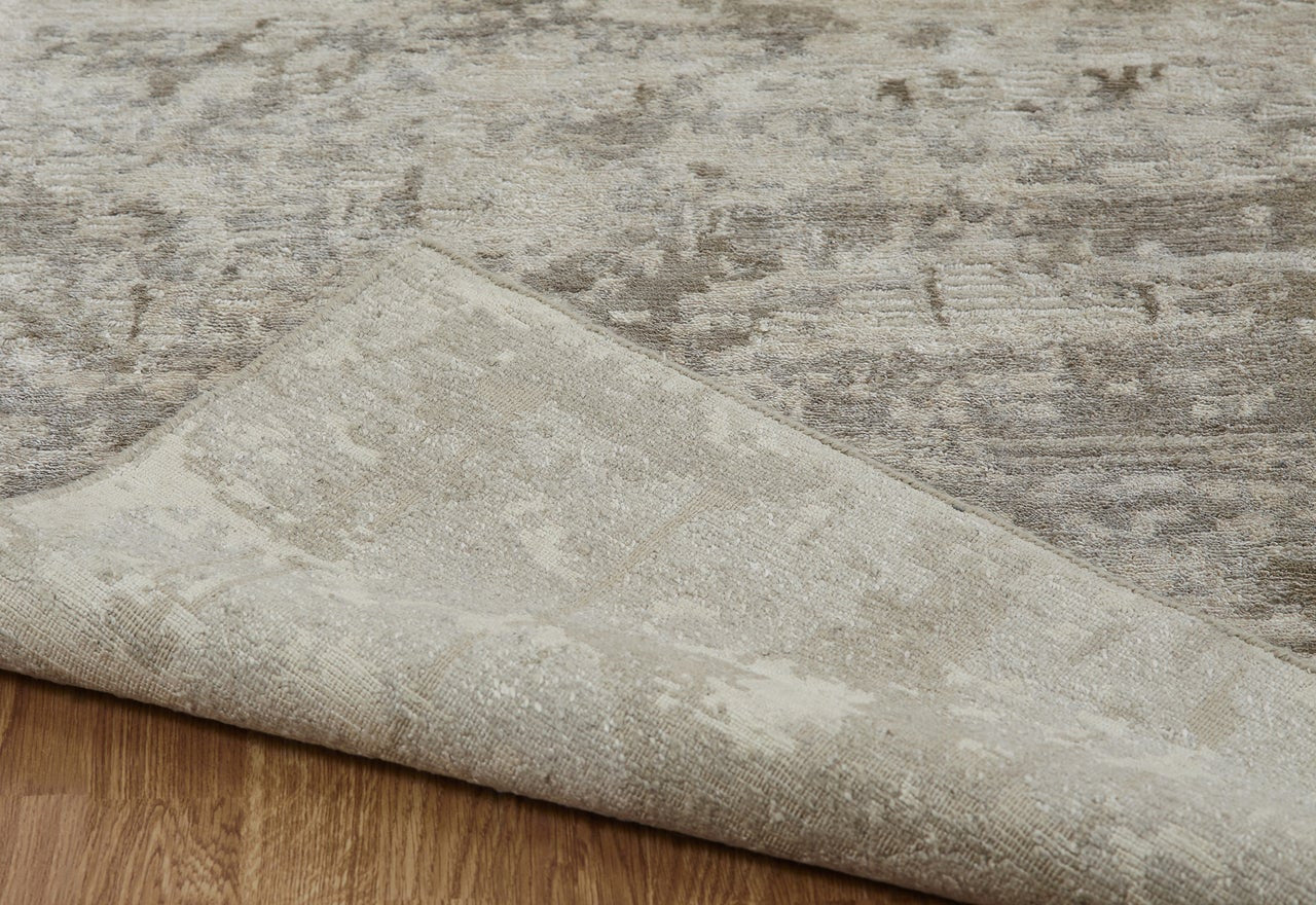4' x 6' Modern Hand-Knotted Silk rug, Rug #ER3711