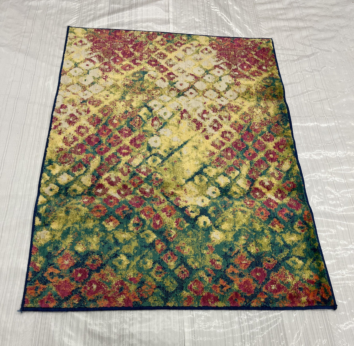 4x6 Modern Hand-Knotted Wool rug, Rug #EB-47