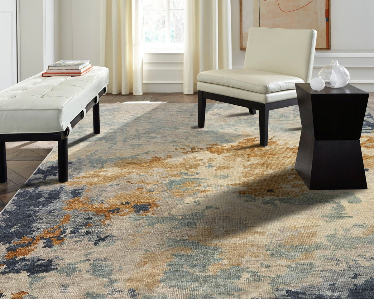 8' x 10' Modern Hand-Knotted Wool rug, Rug #IT2511