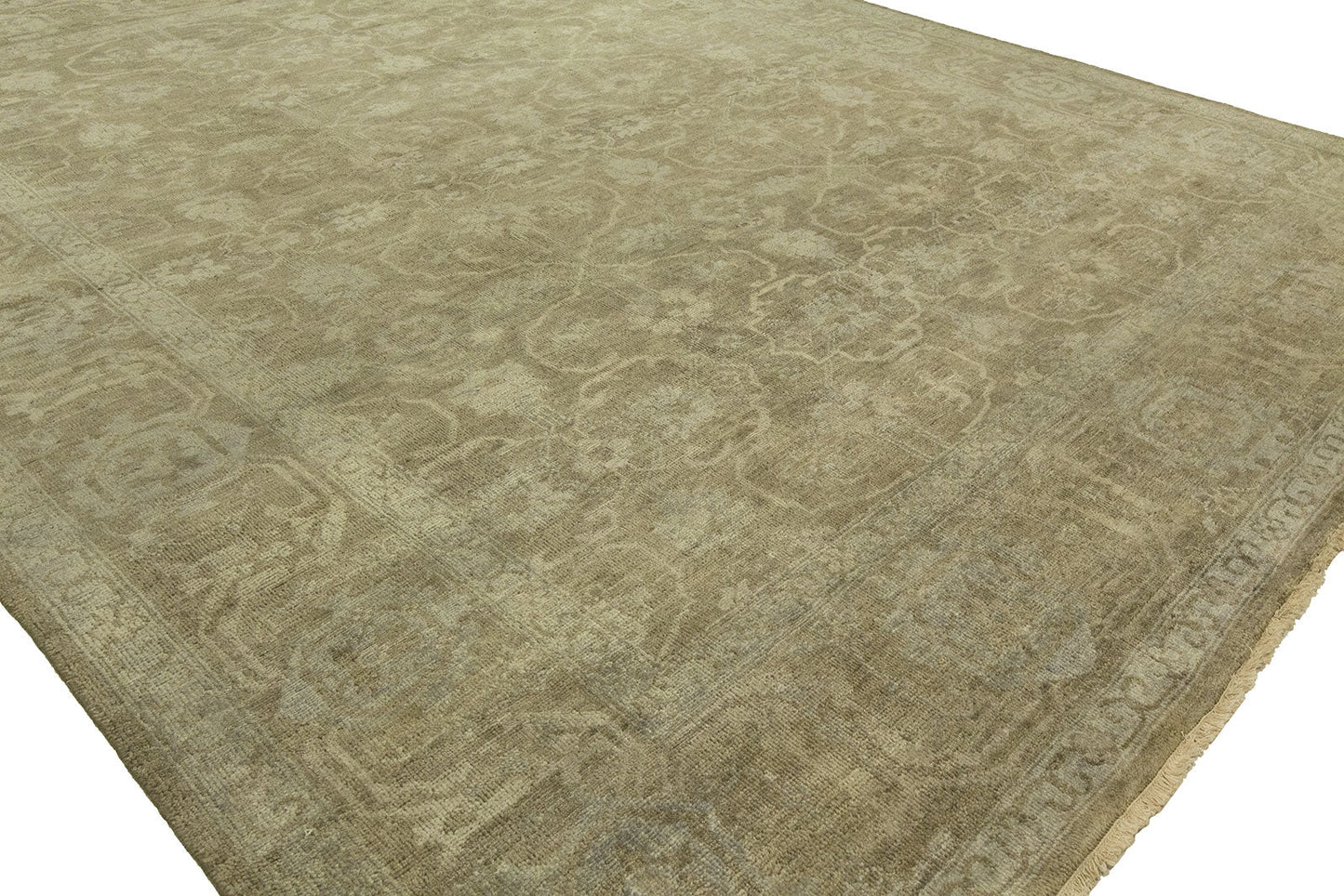 3' x 5' Oushak Hand-Knotted Wool rug, Rug #MG1811