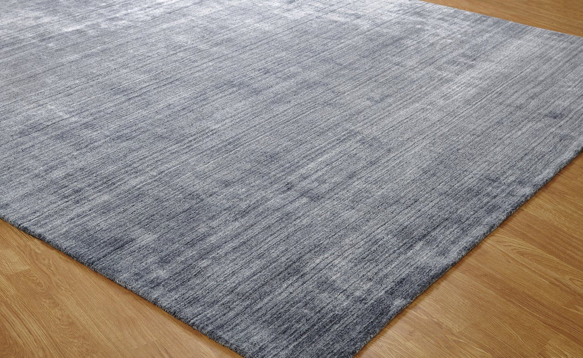 5'6" x 8'6" Transitional Hand Loom Silk rug, Rug #MN5391