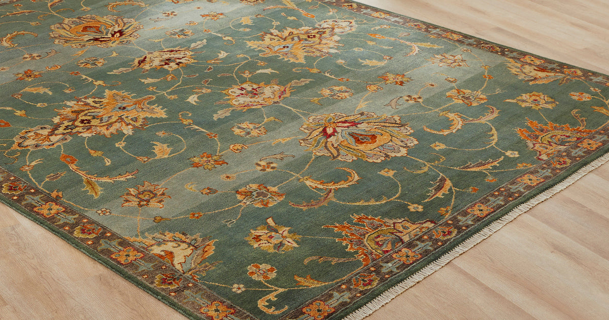 10' x 14' Southwestern Hand-Knotted Wool rug, Rug #MR5621