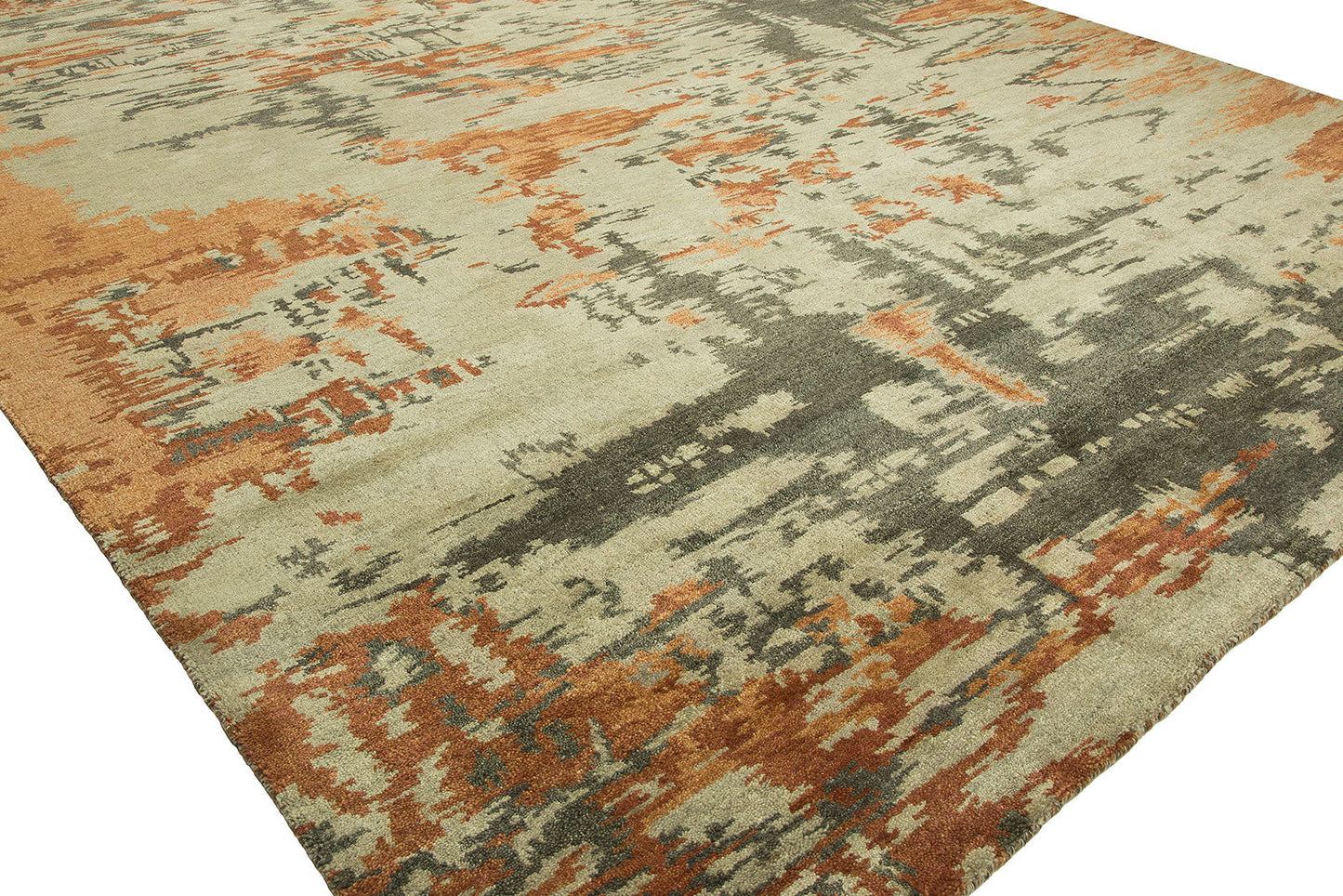 3' x 5' Modern Hand-Knotted Wool rug, Rug #ND3181