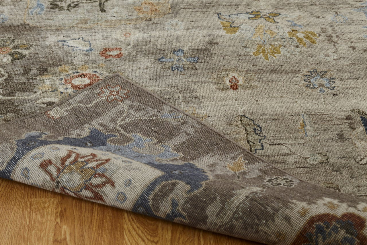 4' x 6' Transitional Hand-Knotted Wool rug, Rug #OB0901