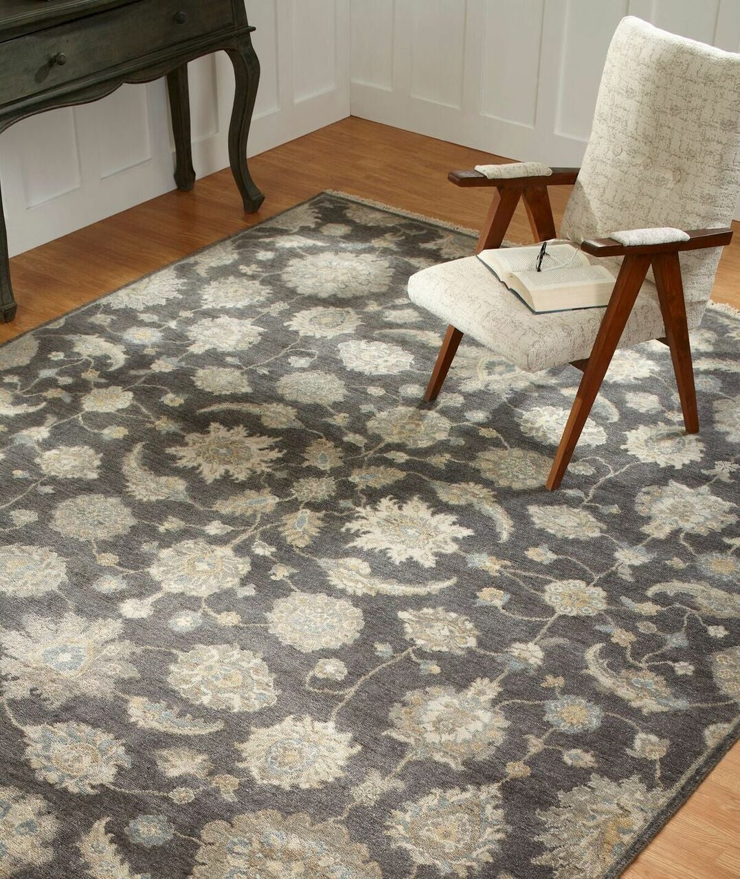 6' x 9' Oushak Hand-Knotted Wool rug, Rug #OU4701