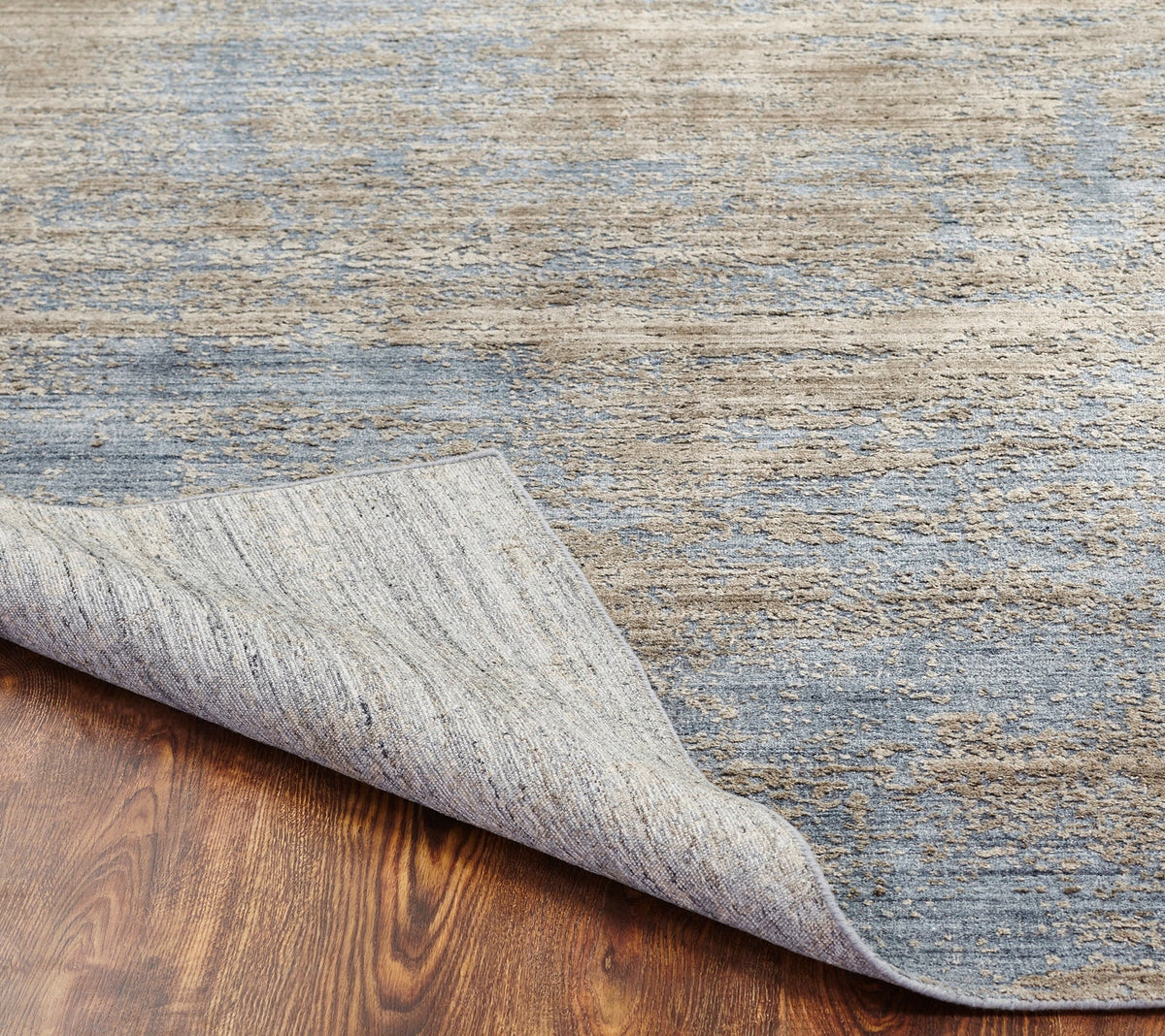 9' x 12' Transitional Hand Loom Silk rug, Rug #RG8381