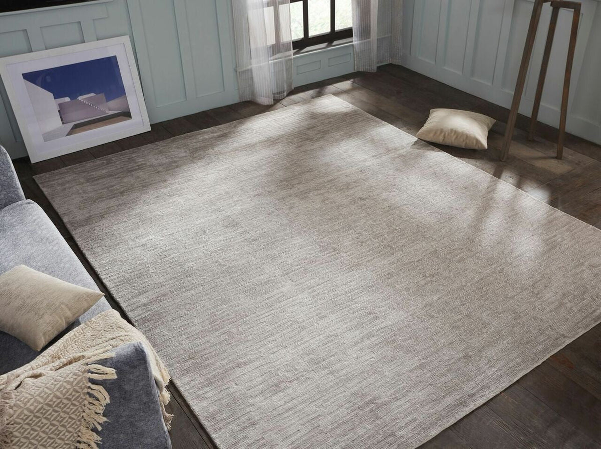 7'6" x 9'6" Transitional Hand Loom Silk rug, Rug #RZ5401