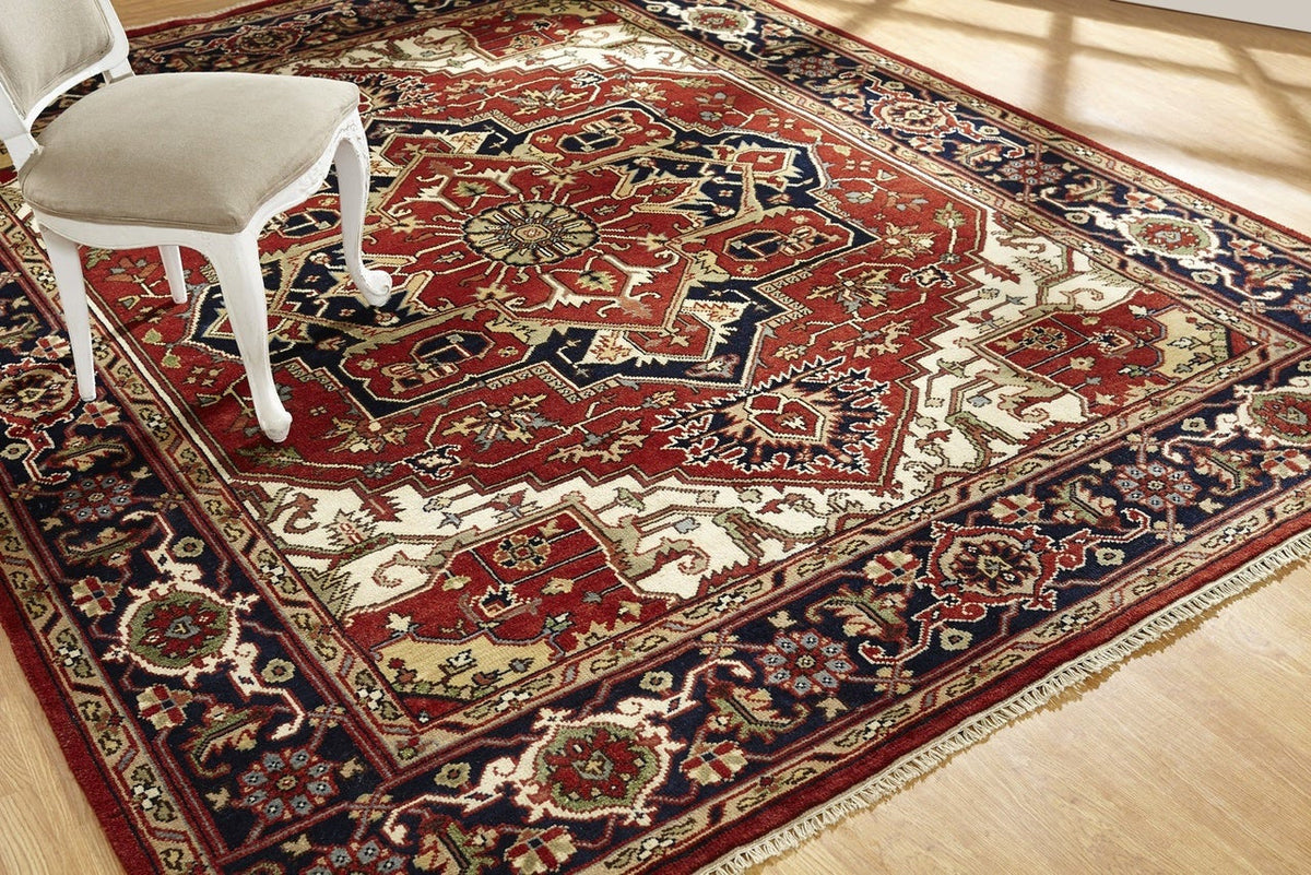 9' x 12' Traditional Hand-Knotted Wool rug, Rug #SR2081