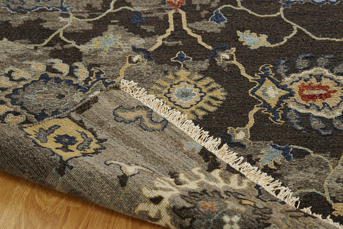 4' x 6' Flatweave Hand-Knotted Wool rug, Rug #SU4891
