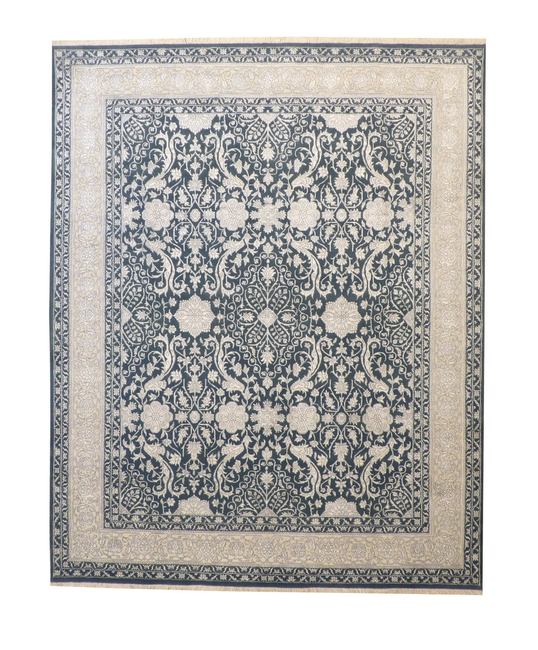 8x10 Traditional Hand-Knotted Silk rug, Rug #101-20061