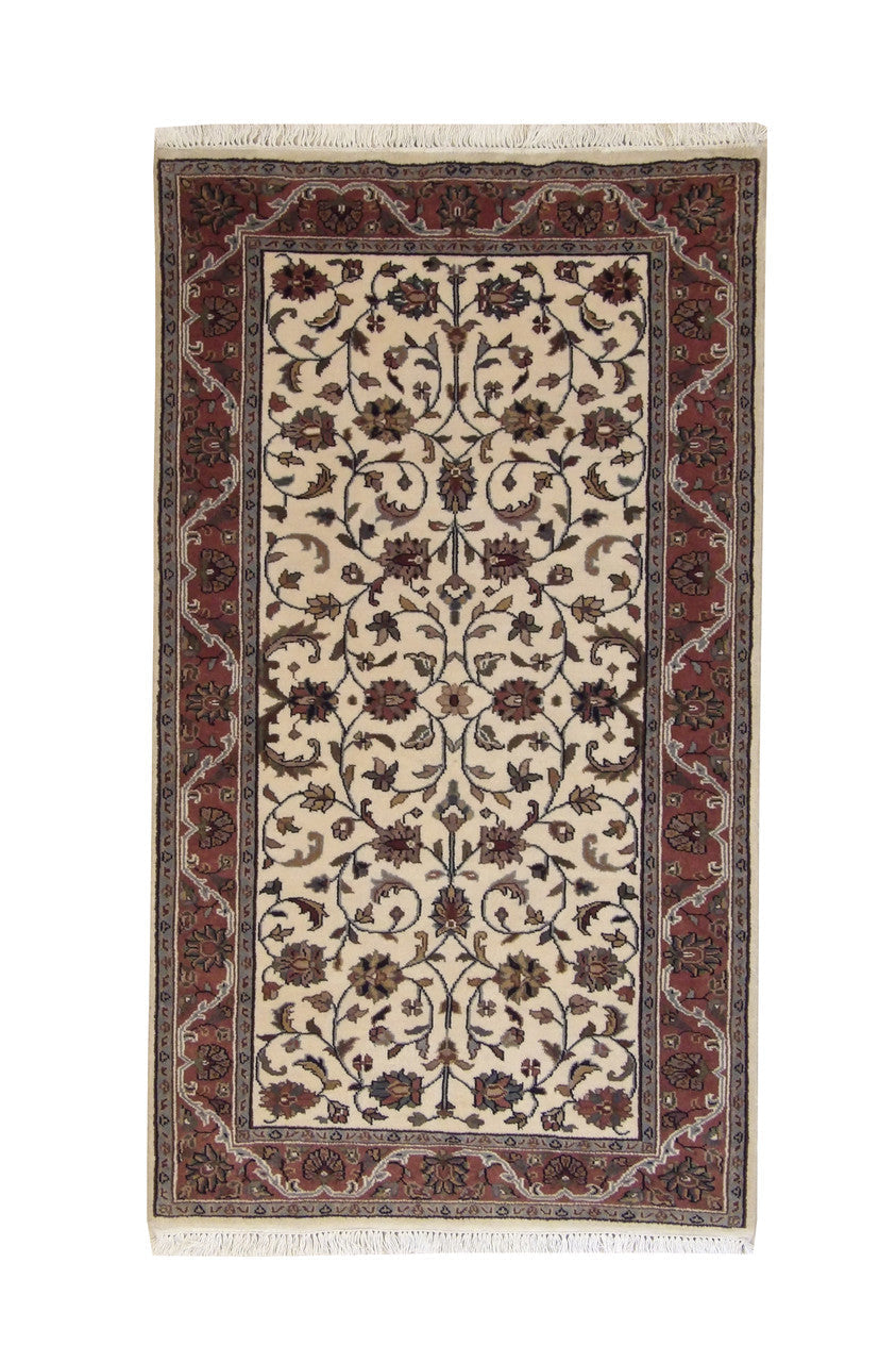 3x5 Traditional Hand-Knotted Wool rug, Rug #101-2178