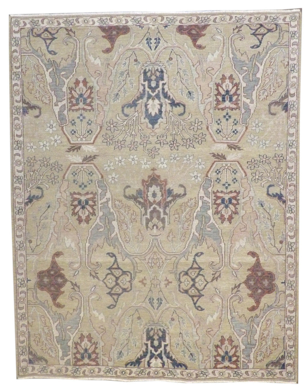 8x10 Oushak Hand-Knotted Wool rug, Rug #101-981