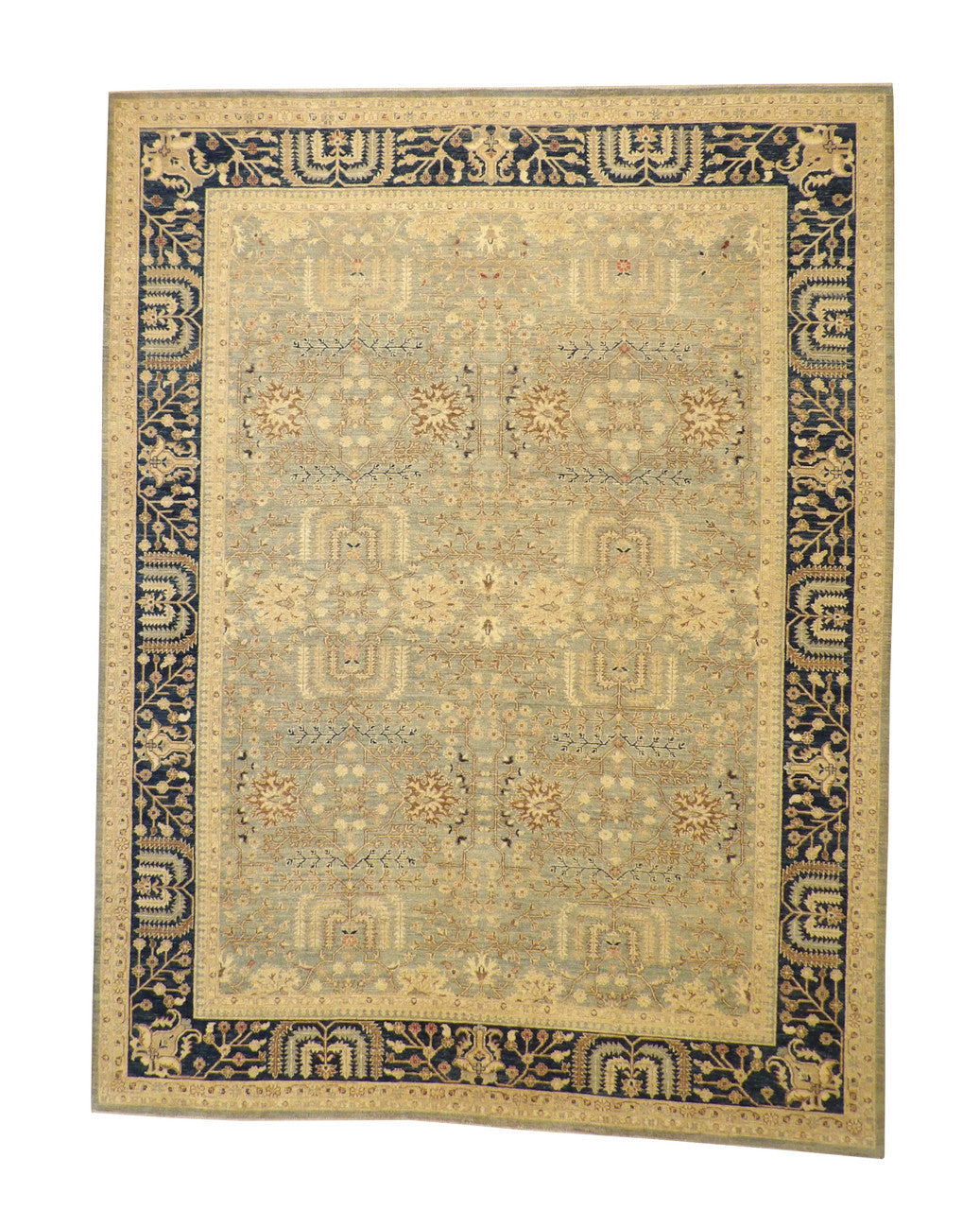 10x14 Tribal Hand-Knotted Wool rug, Rug #101-5107