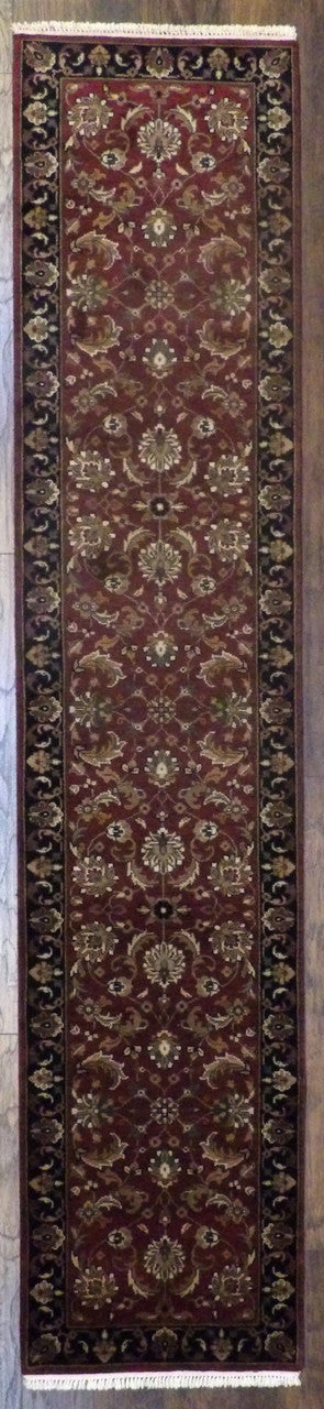 2x12 Antique Hand-Knotted Wool rug, Rug #101-693