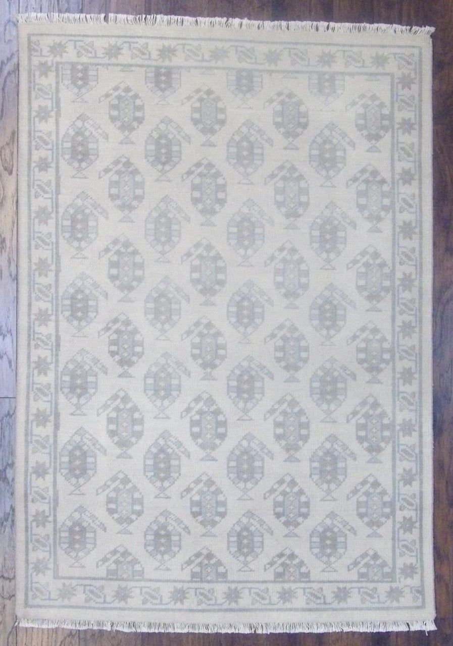 4x6 Oushak Hand-Knotted Wool rug, Rug #101-11354
