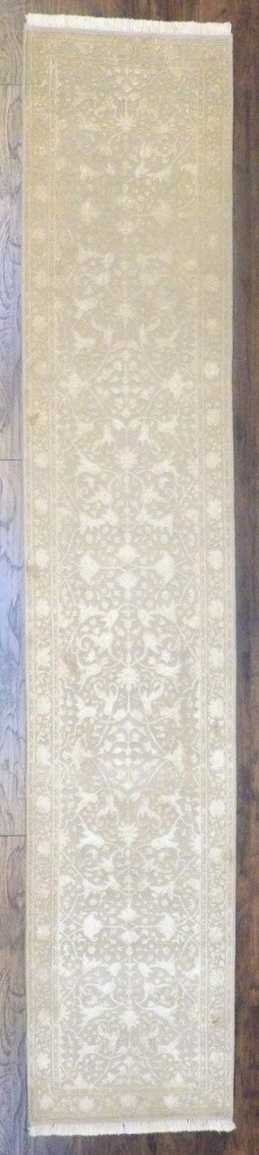 2x12 Traditional Hand-Knotted Silk rug, Rug #101-680