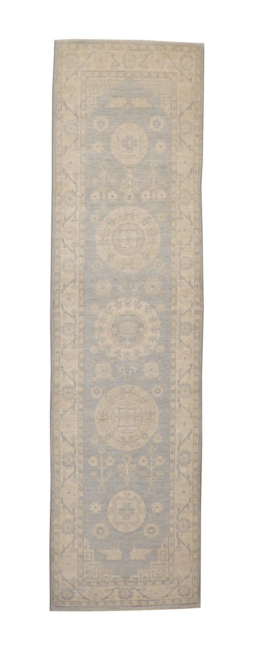 3x10 Oushak Hand-Knotted Wool rug, Rug #101-5077