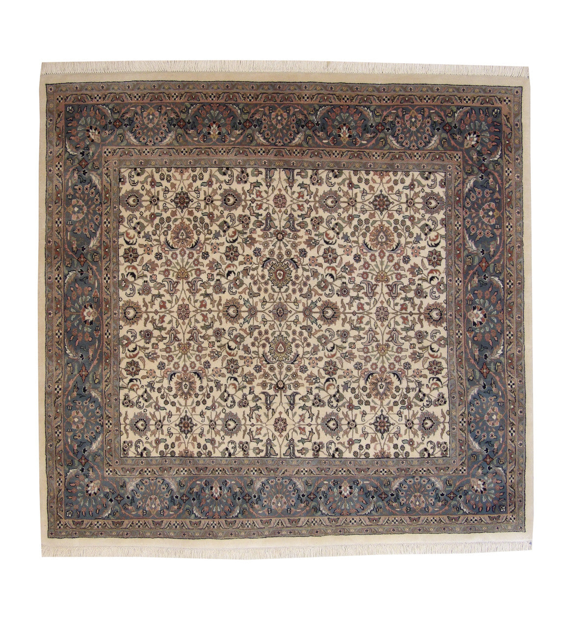 6x6 Traditional Hand-Knotted Wool rug, Rug #101-2223