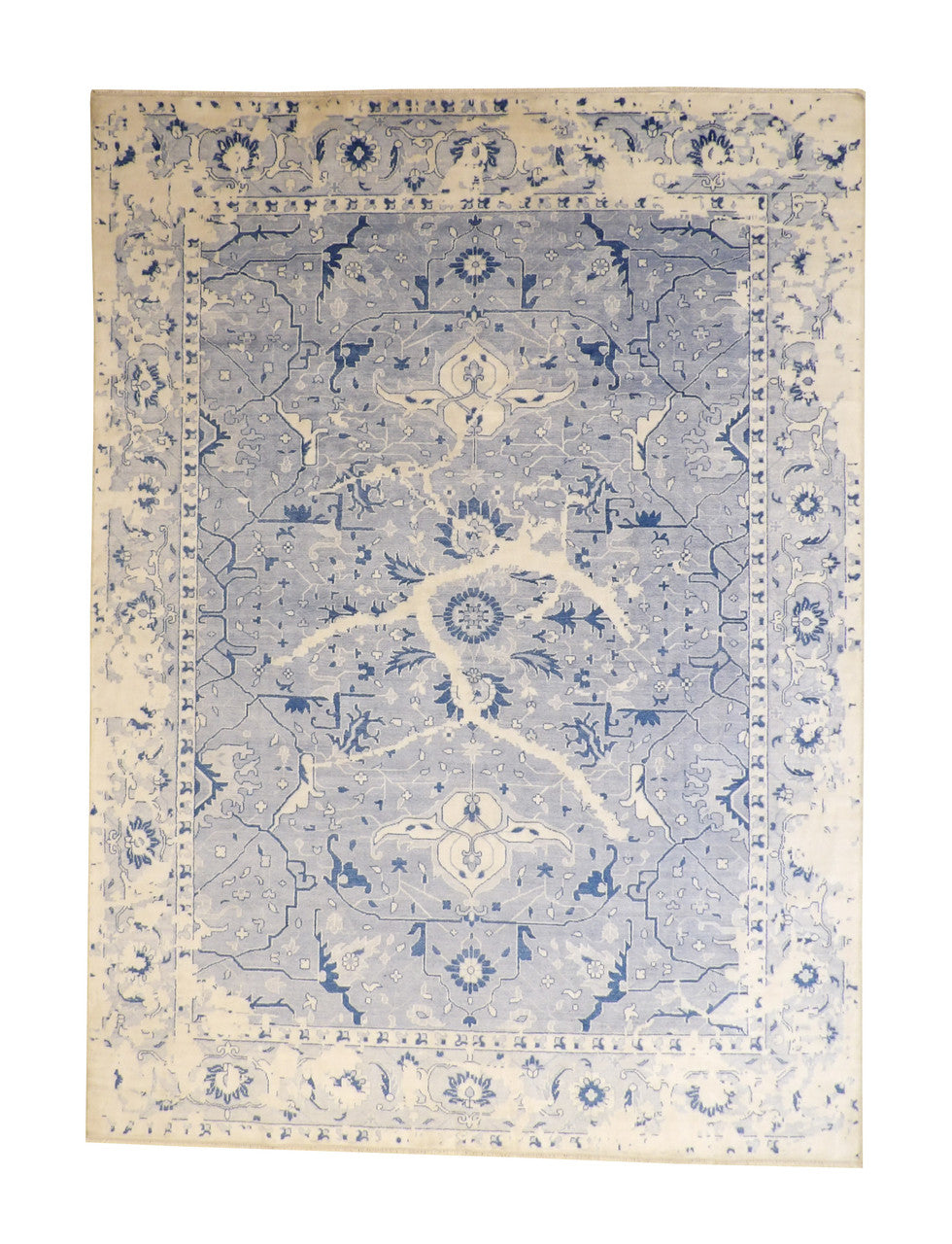 9x12 Transitional Hand-Knotted Silk rug, Rug #101-3112