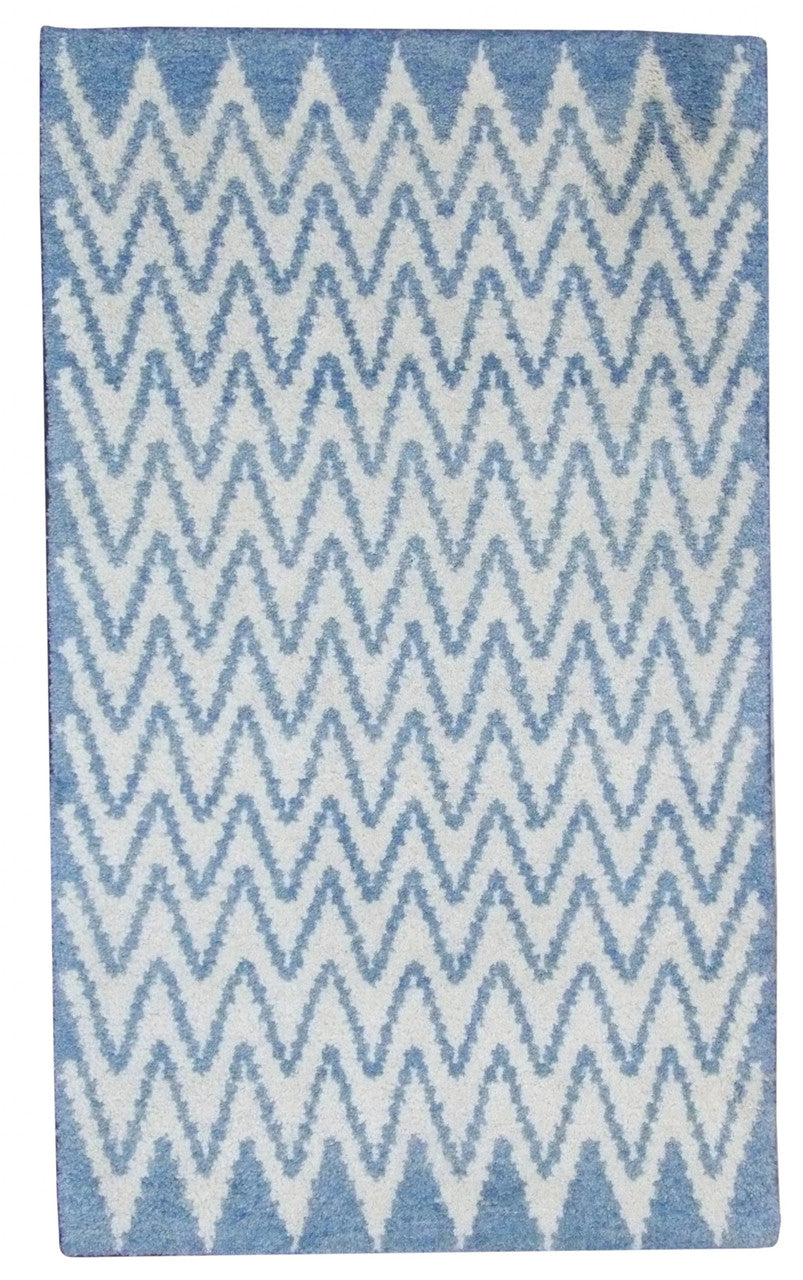 3x5 Moroccan Hand-Knotted Wool rug, Rug #101-174