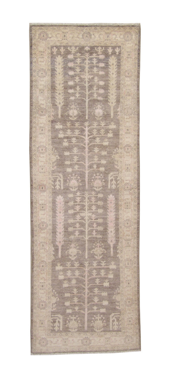 3x8 Oushak Hand-Knotted Wool rug, Rug #b-127
