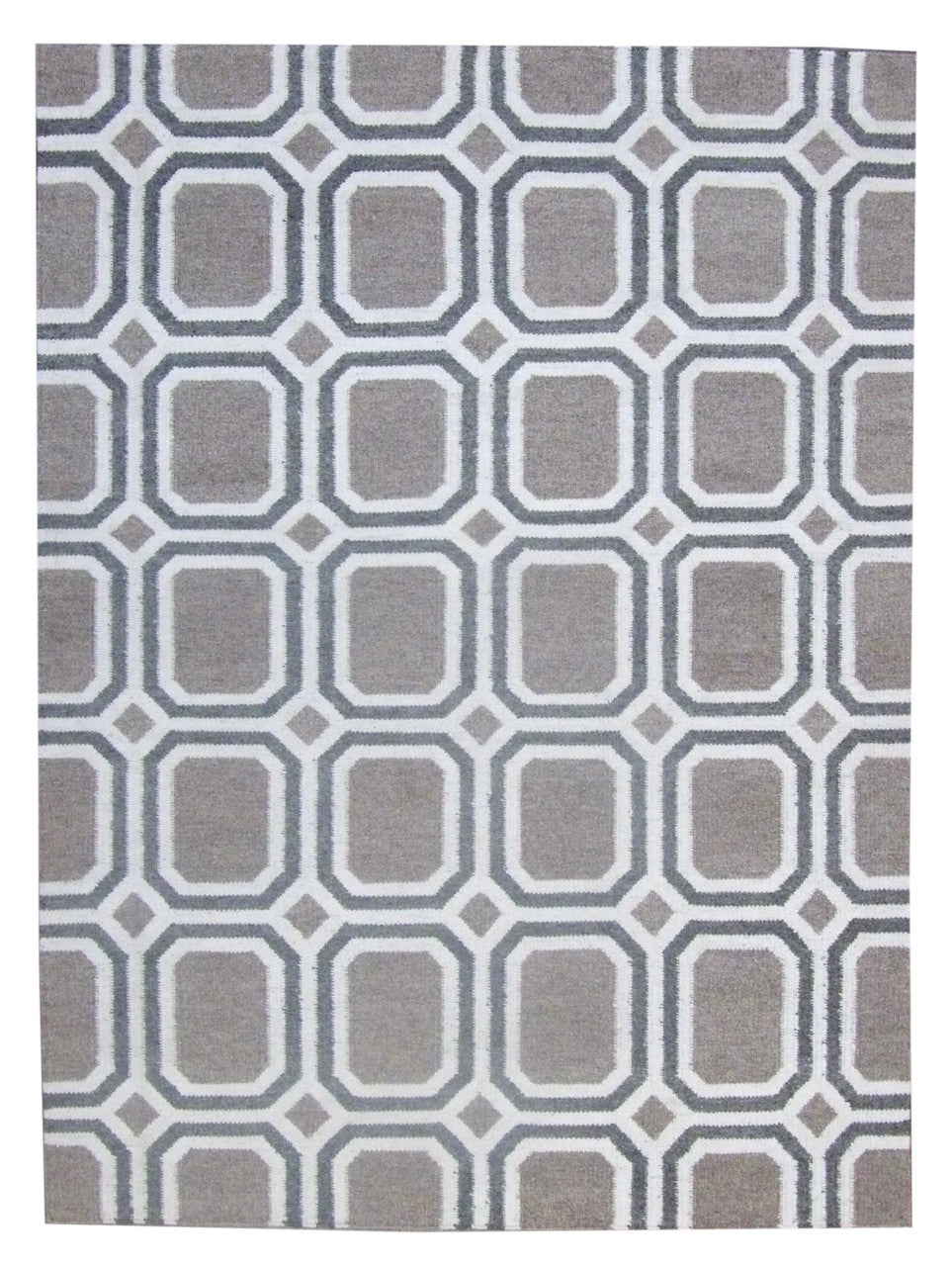5x7 Coastal Hand-Knotted Wool rug, Rug #101-11134