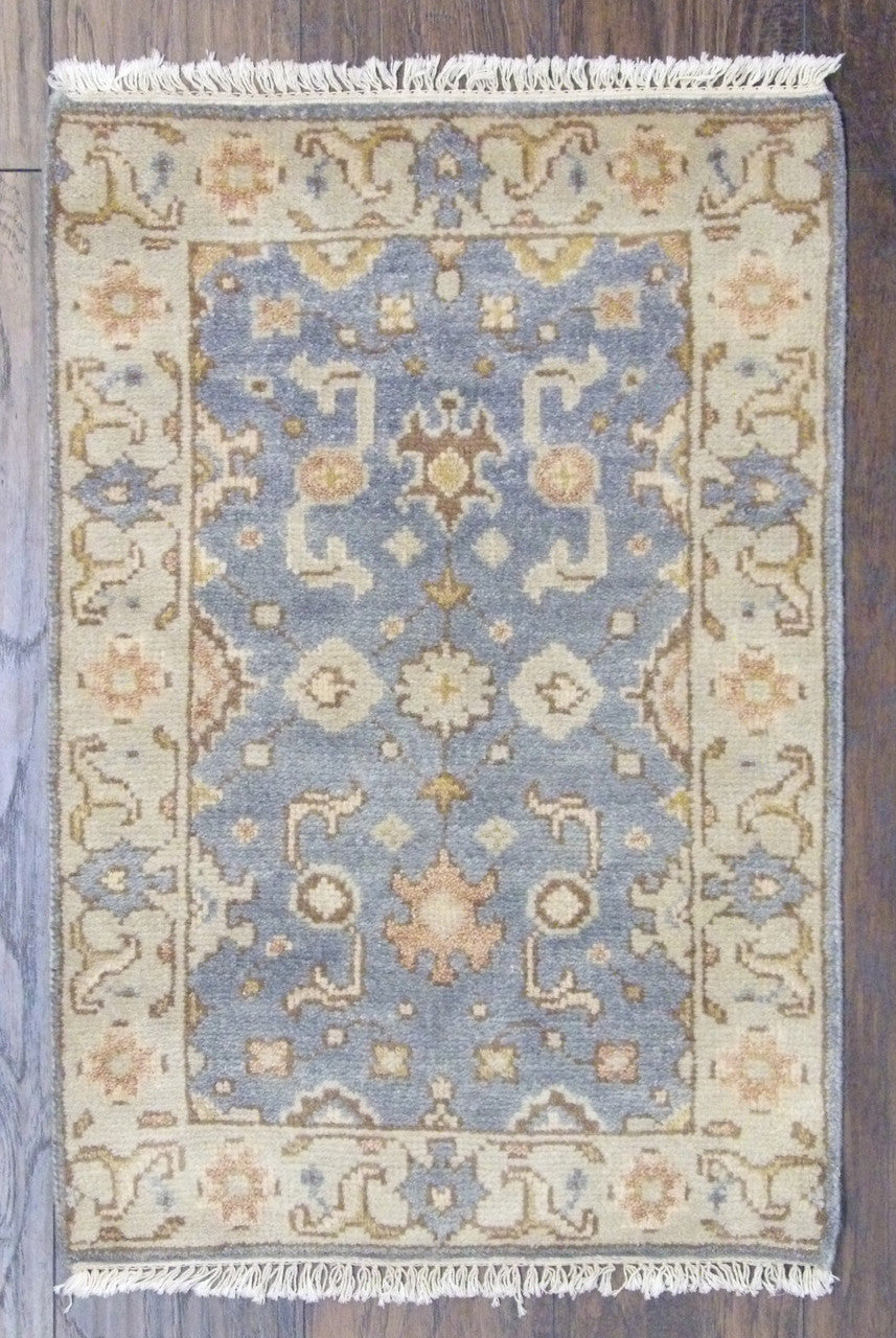 2x3 Oushak Hand-Knotted Wool rug, Rug #101-353