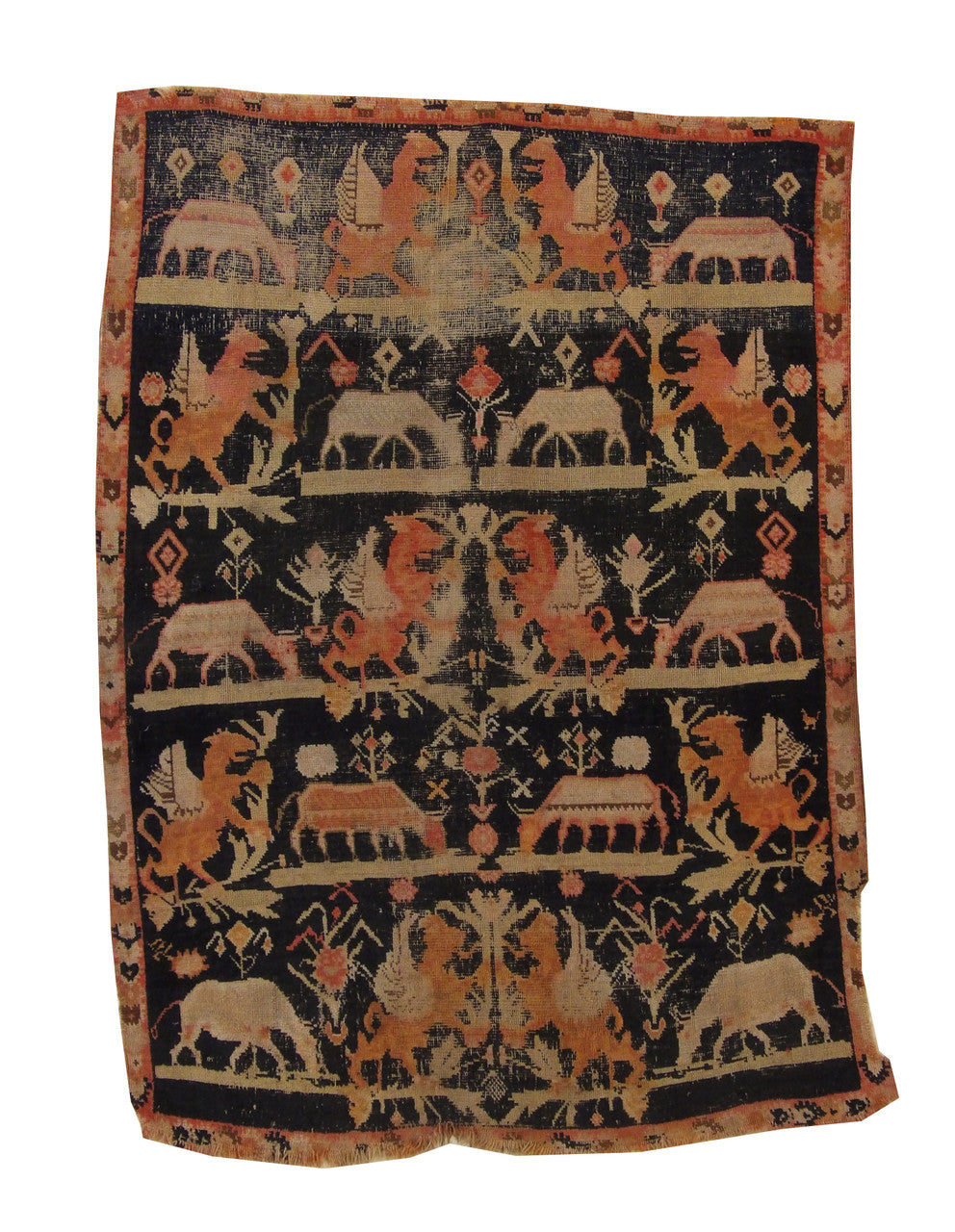 4x6 Traditional Hand-Knotted Wool rug, Rug #101-5039
