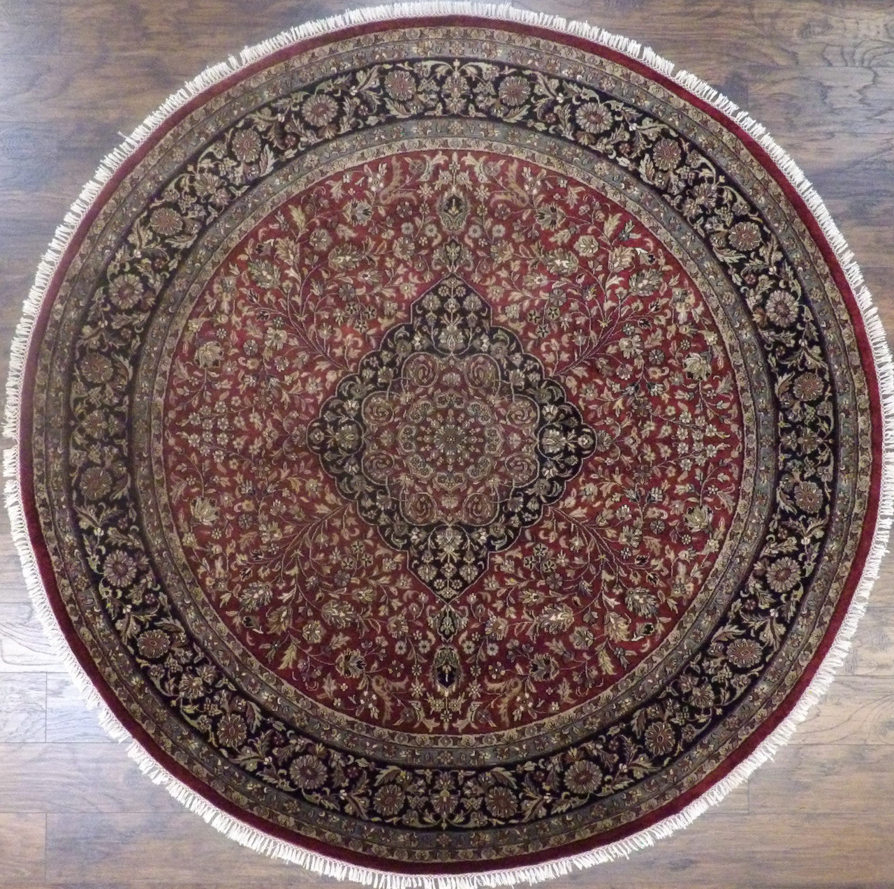8x8 Traditional Hand-Knotted Wool rug, Rug #101-513