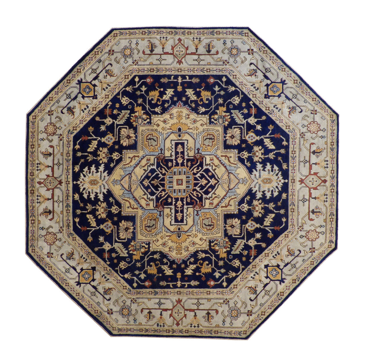 10x10 Tribal Hand-Knotted Wool rug, Rug #101-20276