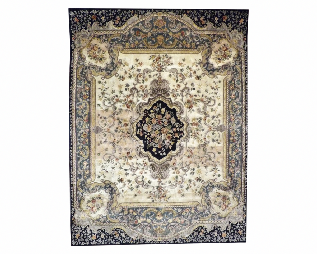 Traditional Hand-Knotted Wool rug, Rug #con1