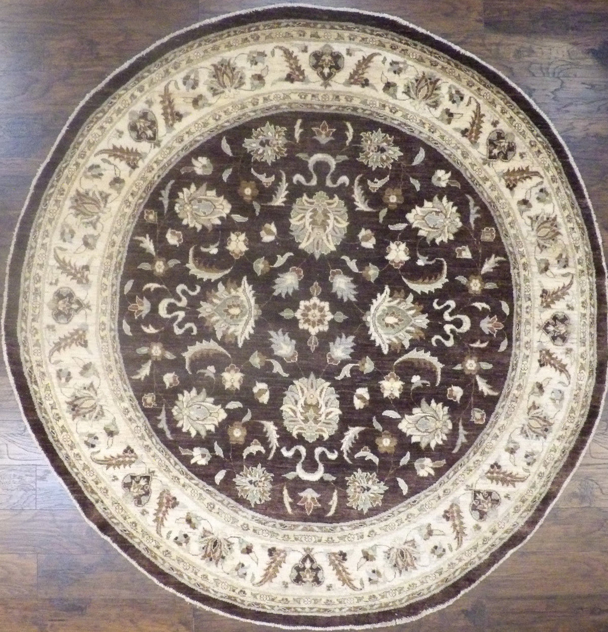 9x9 Oushak Hand-Knotted Wool rug, Rug #101-503