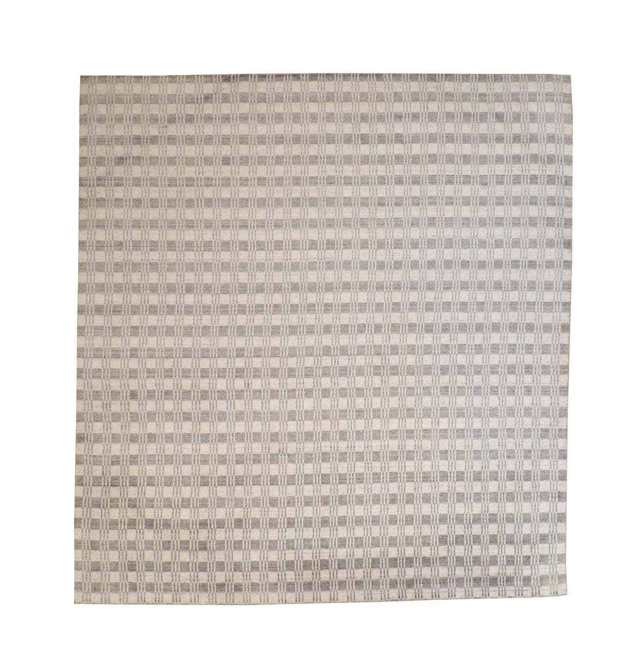 8x8 Modern Hand Loom Wool rug, Rug #101-2127