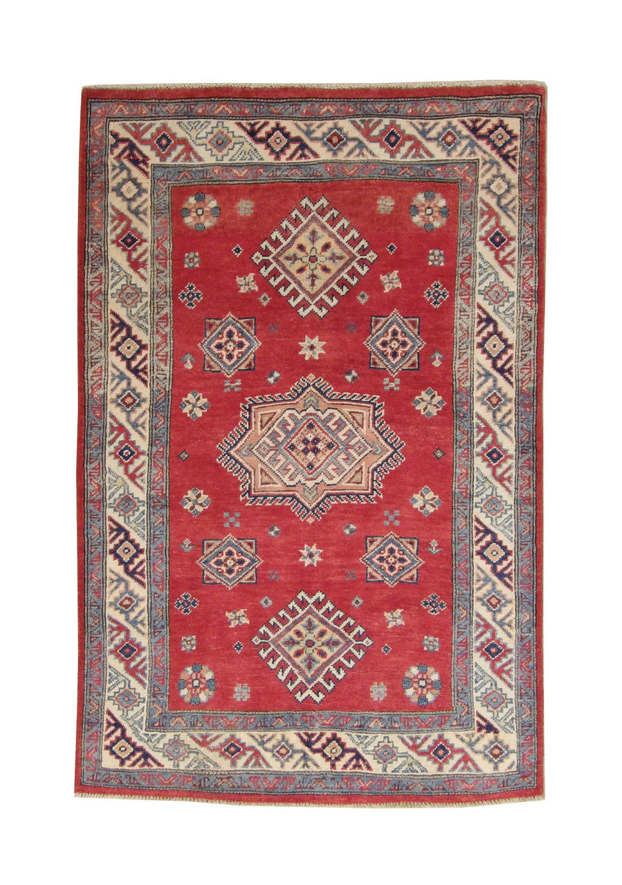 3x5 Tribal Hand-Knotted Wool rug, Rug #b-151