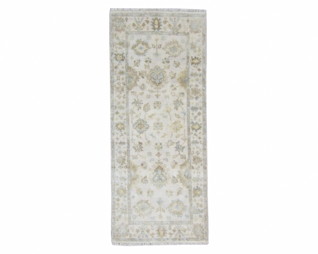 2x6 Oushak Hand-Knotted Wool rug, Rug #101-204
