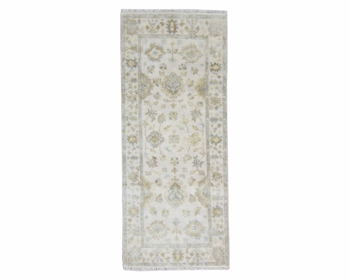 2x6 Oushak Hand-Knotted Wool rug, Rug #101-204