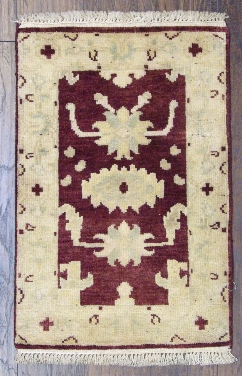 2x3 Oushak Hand-Knotted Wool rug, Rug #101-340