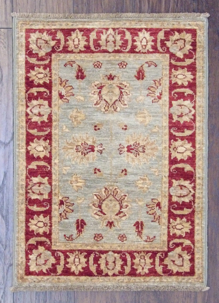 2x3 Oushak Hand-Knotted Wool rug, Rug #101-339