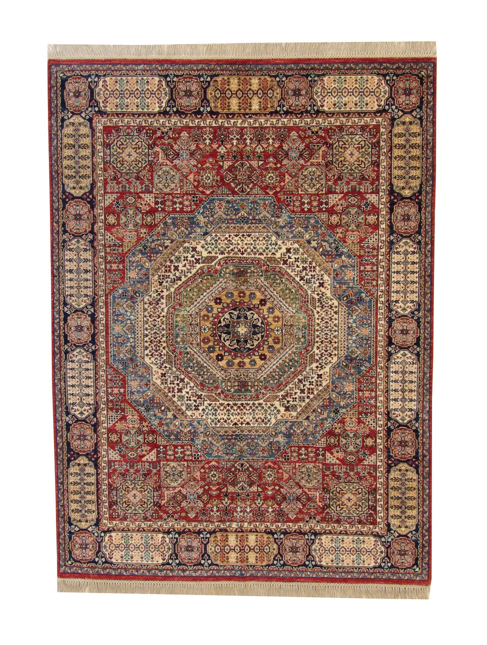 6x8 Tribal Hand-Knotted Wool rug, Rug #101-3057