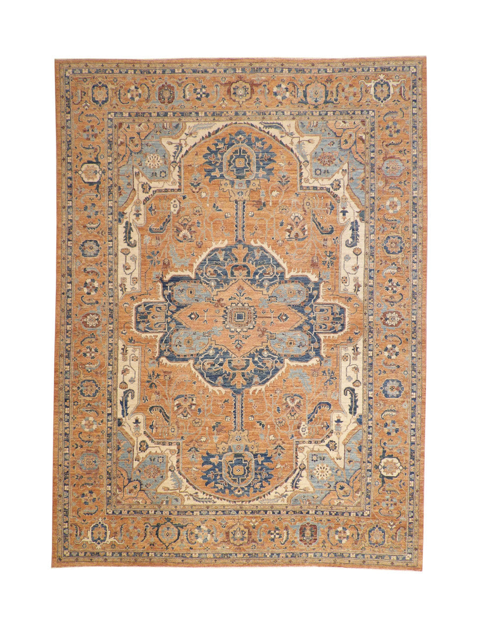10x13 Oushak Hand-Knotted Wool rug, Rug #101-20365