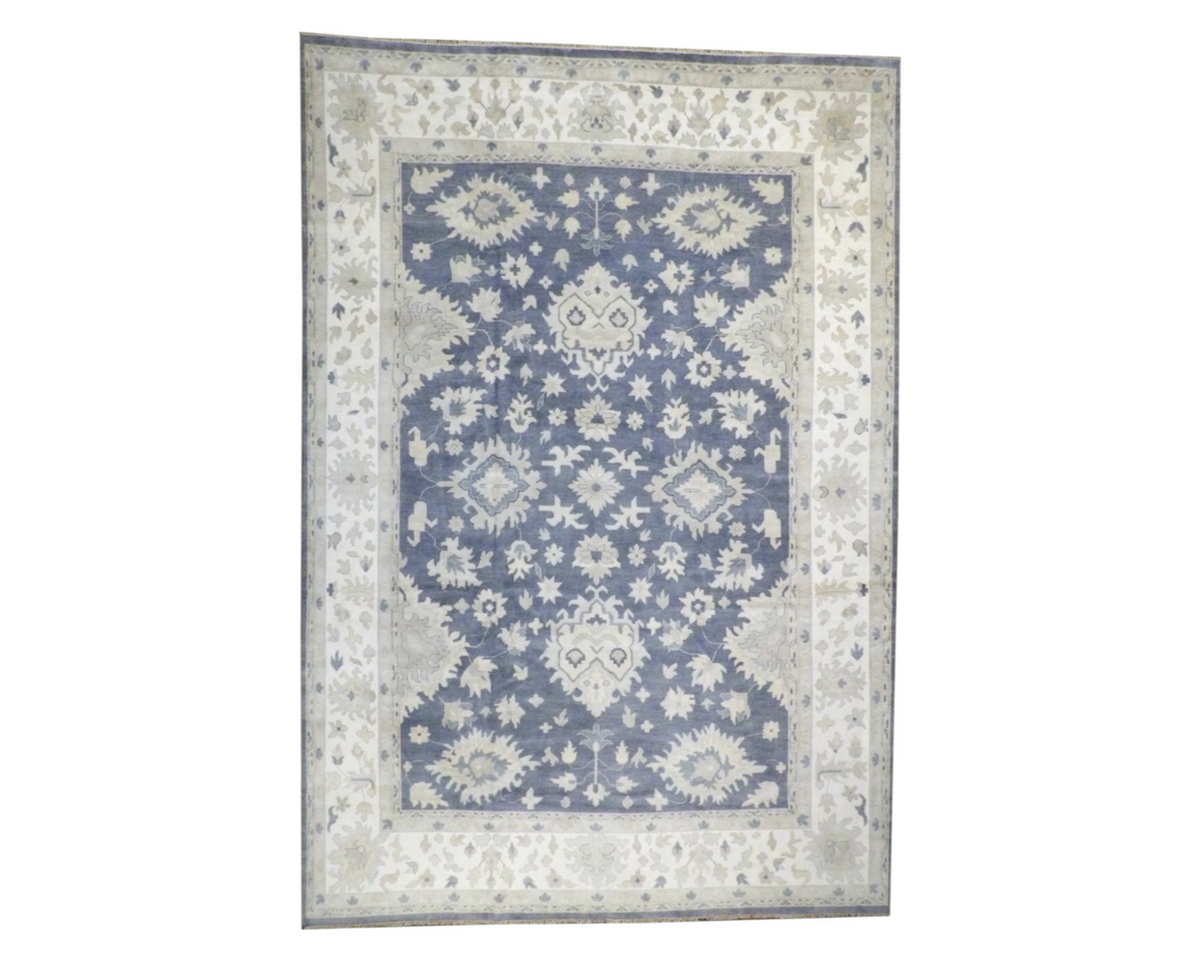 12x18 Oushak Hand-Knotted Wool rug, Rug #101-1150