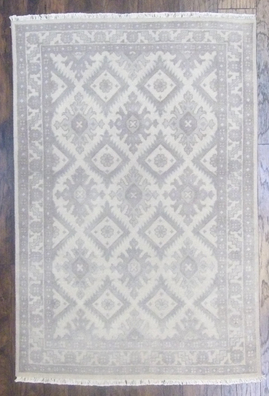 4x6 Tribal Hand-Knotted Wool rug, Rug #101-11351