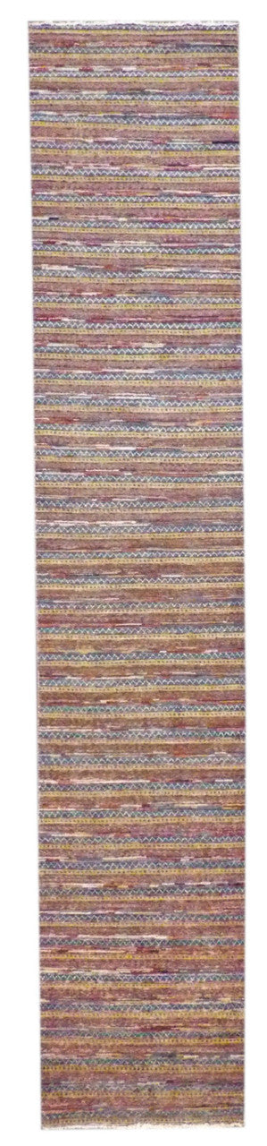 2x14 Modern Hand-Knotted Wool rug, Rug #101-1159