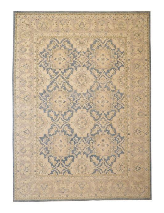 10x14 Oushak Hand-Knotted Wool rug, Rug #b-139