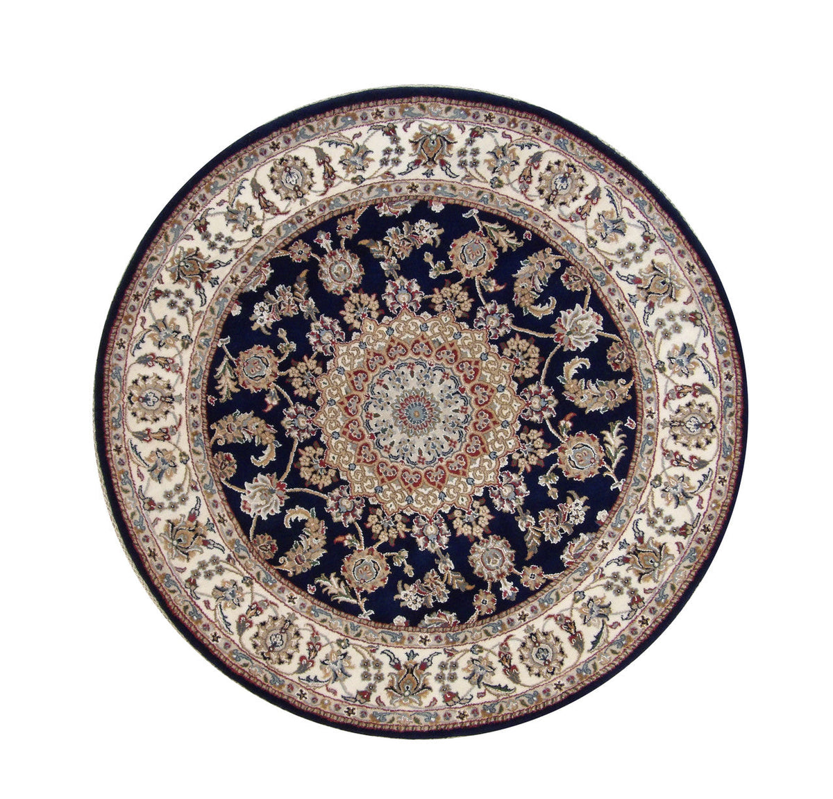 5x5 Traditional Hand-Knotted Wool rug, Rug #101-2348