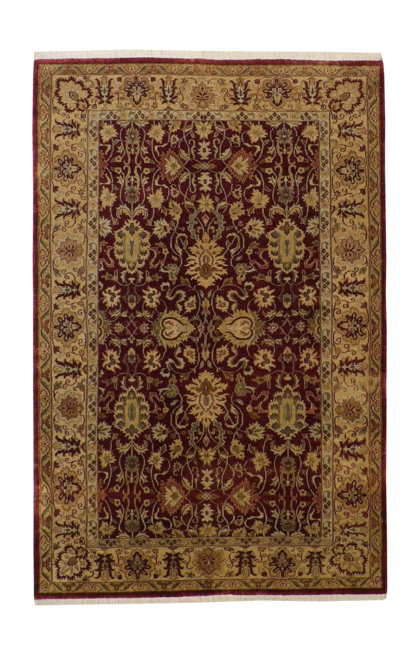 6x9 Antique Hand-Knotted Wool rug, Rug #101-2260